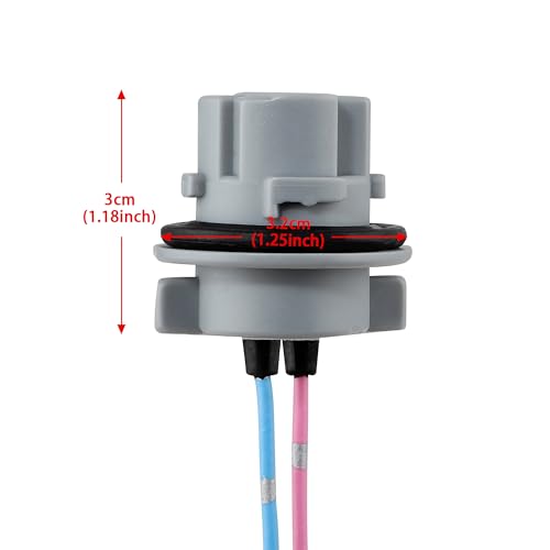 Adaptador de casquillo hembra TOMALL 7440 T20 para luces miniatura 2