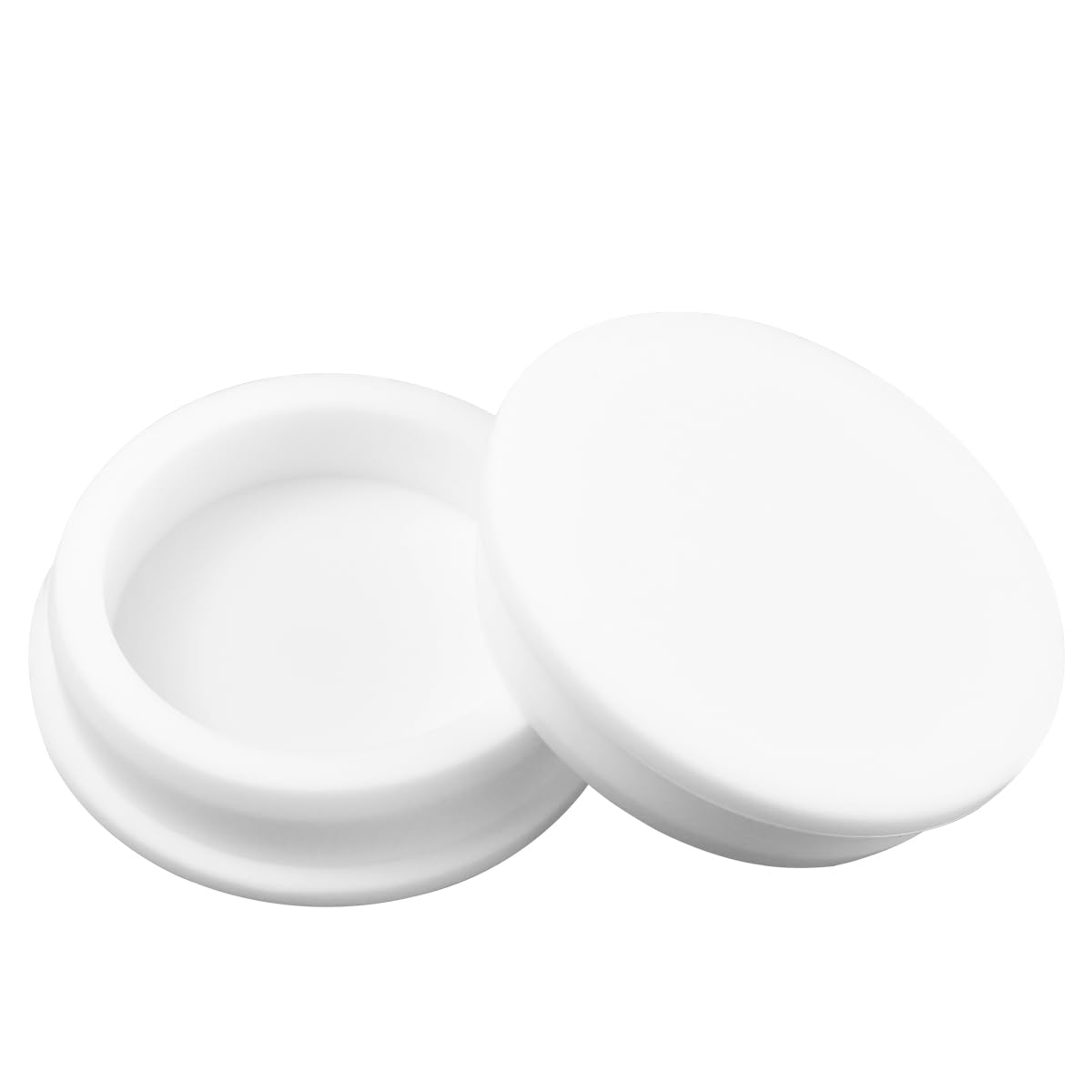 2 Pcs 61.3 mm/2.24 in Silicone Rubber Plug for 60.3 mm Round Holes