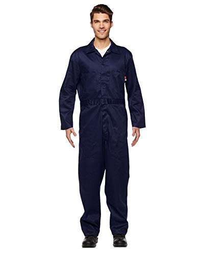 Walls Men\'s Flame Resistant Contractor Coverall 2, Navy, 2X-Large