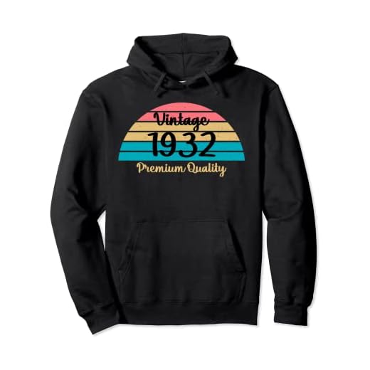90 cumpleaños de 1932 Sudadera con Capucha