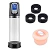 Elektrische Penispumpe Elektrische Penis Vakuumpumpe Männer Penispumpen Masturbator Für Penisvergrößerung Penis Erektion Männer Sexspielzeug Für Anfänger Penis Stimulation Trainer