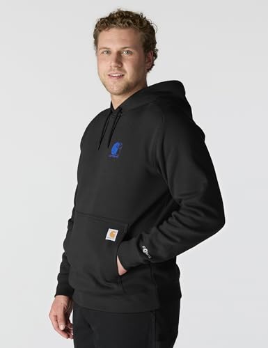 Carhartt Men's Force Relaxed Fit Lightweight Logo Graphic Sweatshirt, Black, XX-Large - image 2