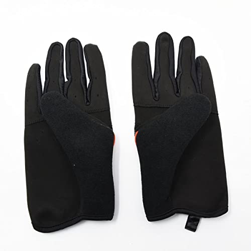 Beretta Unisex Lightweight Full Finger Black Grey Shooting Mesh Gloves, X-Large