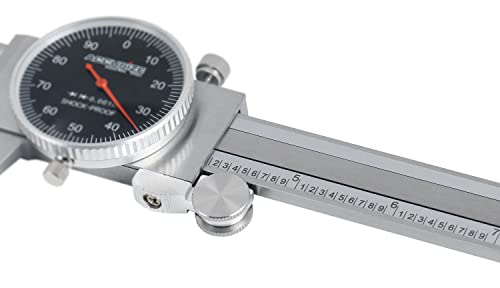 Dial Caliper Stainless Steel Accusize 0-12'' con caja 7