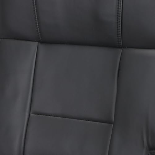 Image of GOYALSON Comfortable Revolving Chair for Director Principal Manager Office with arm Rest with Wheels and Cushioned seat Back Chair (1, Black, Wooden Handle High Back)
