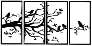 Charvi Enterprises 4 SET of tree Beautiful ART Price In India