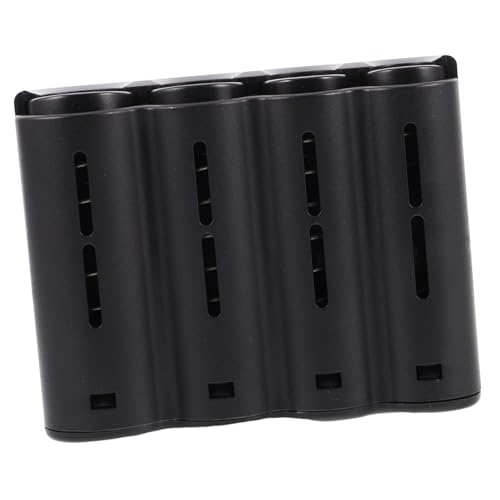 Boîte de rangement pour monnaies en plastique noir SEWACC