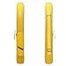 kowaku Billiard Pool Cue Stick Case Carry Bag Portable Zipper Storage Pouch for Travel 1/2 Snooker Billiard Stick Rod Sports, Yellow