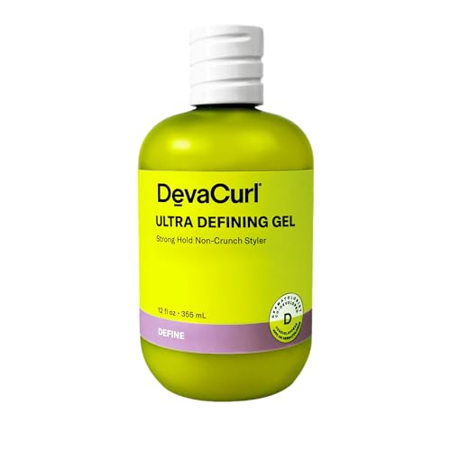 DevaCurl Ultra Defining Gel Strong Hold Non-Crunch Styler, Bright Breeze, 12 fl. oz