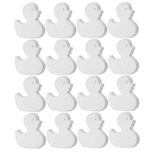 16PCS que absorben grasa de pato esponja en forma de piscina de la suciedad de espuma removedor de absorción de aceite Filtro de esponja de la limpieza Esponja Escoria Bañera de hidromasaje Spa Cover
