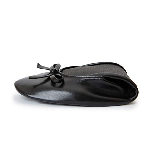 silver foldable ballet flats