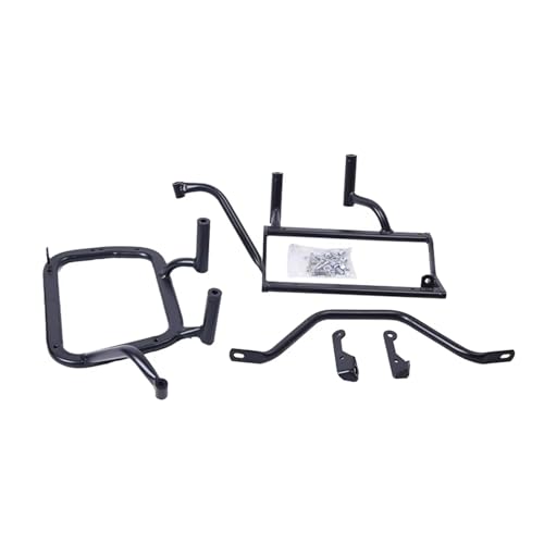 バイク リアキャリア トランクトップボックスサイドラゲッジケースバッグパニエラックモトトップケーススーツケースサポートアクセサリー に適合する CFMOTO 450MT CF 450 MT用 リアラゲッジラックブ(Luggage Bracket)