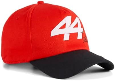 PUMA Scuderia Ferrari F1 Casquette Graphique Signature Lewis Hamilton #44 – Rosso Corsa – Taille Unique
