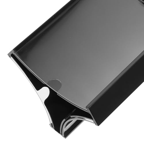 Présentoir menu rotatif acrylique support table 3 faces FRCOLOR noir