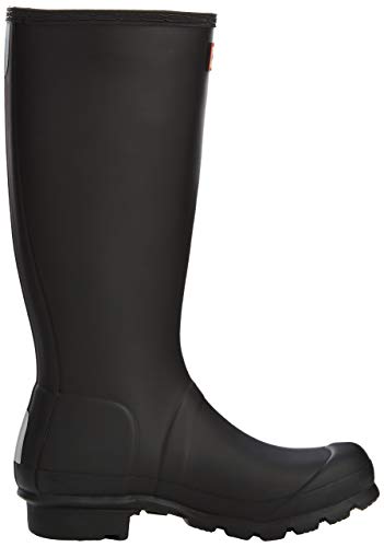 Hunter Kids Original Kids' Classic Rain Boot (Little Kid/Big Kid) Black 5 Big Kid M - Thumbnail 5