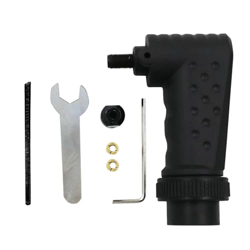 Right Angle Drill Attachment, Convert to a Powerful Right Angle Tool, Power Right Angle Drills, For Grinding, Polishing, Cleaning And Other Tasks NO a Variety of Durfaces