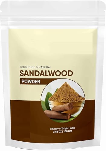 Polvo de sándalo para cuidado facial, cuidado facial, mejor para mascarilla facial, cuidado de la piel, 200 g