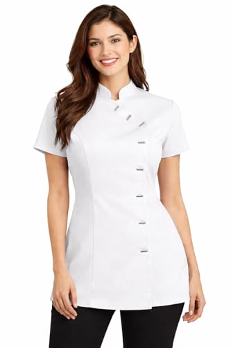 Uniforme de masajista IBEX Black Beauty transpirable para esteticista de estética