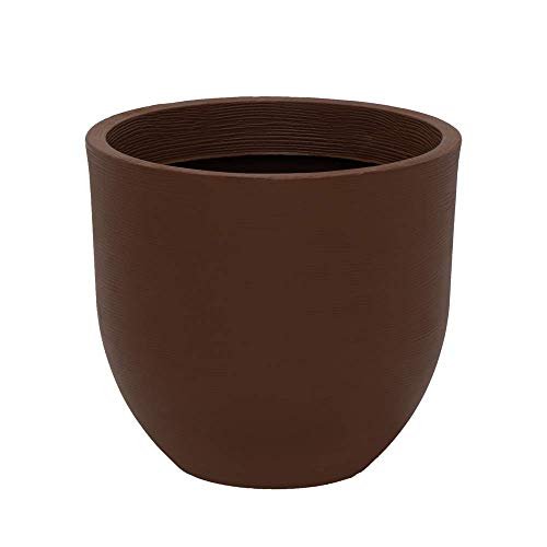 Vaso Tramontina Laos em Polietileno Marrom 45 cm