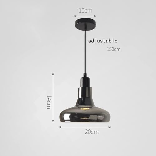 Lámpara colgante de techo interior con luces de alambre y altura ajustable 7