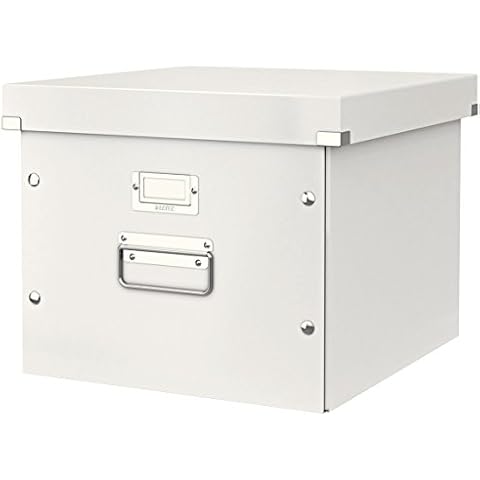 Leitz A4 Suspension File Box, White Cover