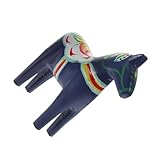 Pièce d'accent : rehaussez la décoration de votre salon avec ce ravissant cheval en , idéal pour des meubles de télévision, des étagères ou des manteaux, ajoutant une chaleureuse et accueillante, figurines de chevaux en suédois, statue de cheval en vintage