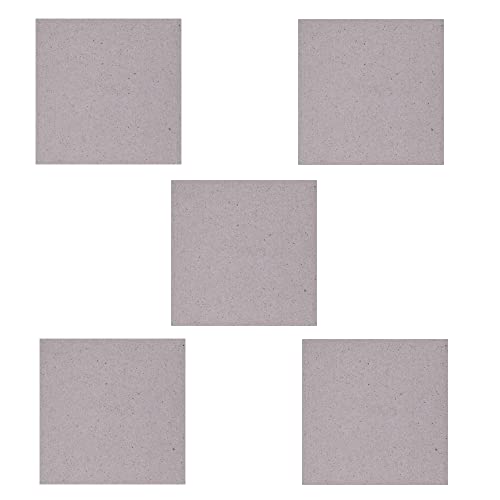 HeyNana - Lot de 5 plaques en mica de rechange pour four à micro-ondes 13 x 13 cm