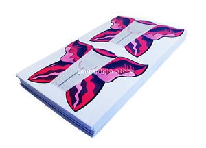100 pezzi cartine a farfalla nail form butterfly