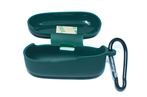 Image of Pouch for Baot Airdope 121 V2 / 121 with Protective Soft Silicone Case Cover with Hook (Cover Only) (This Cover is Not Sold Or Created by Boat) (Green)