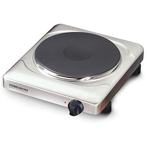 ROMMELSBACHER Einzelkochplatte THS 2022/E - Made in Germany, XXL-Gussheizplatte 220 mm Ø, 7-Takt-Schalter, leistungsgesteuerte Regelung, Überhitzungsschutz, 2000 Watt Cover