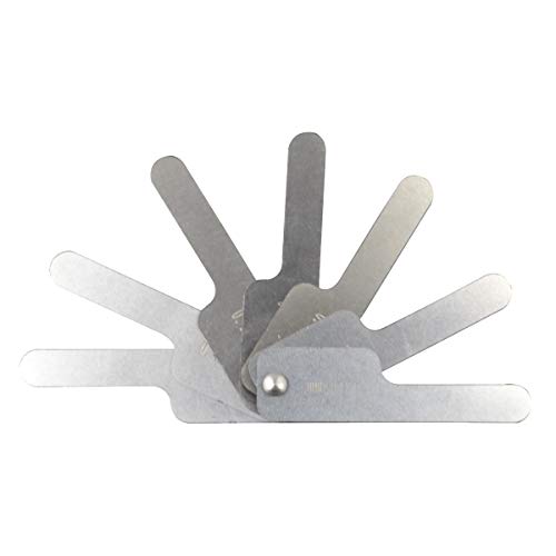 Preisvergleich Produktbild SUPVOX Edelstahl-Zahnlückenlineal-Fühlerlehre