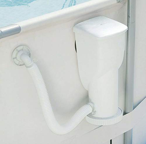 SW Summer Waves 14ft Elite Frame Pool with Filter Pump, Cover, and Ladder