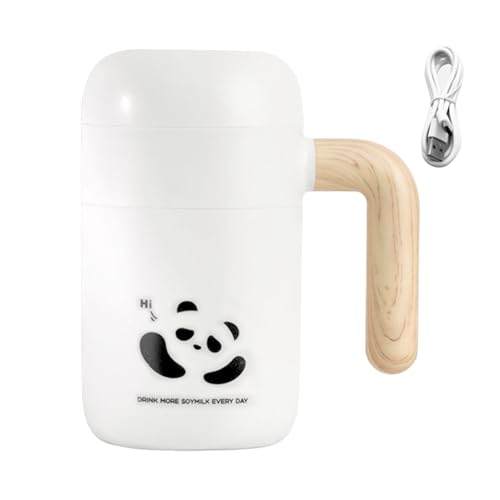 Generico Autommezclante – 15 cm x 8 cm magnético inteligente silencioso | Vaso mezclador casa oficina viaje para café, leche, bebidas, cacao, chocolate caliente, zumo