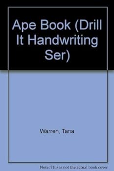 Paperback Ape Book (Drill It Handwriting Ser) Book