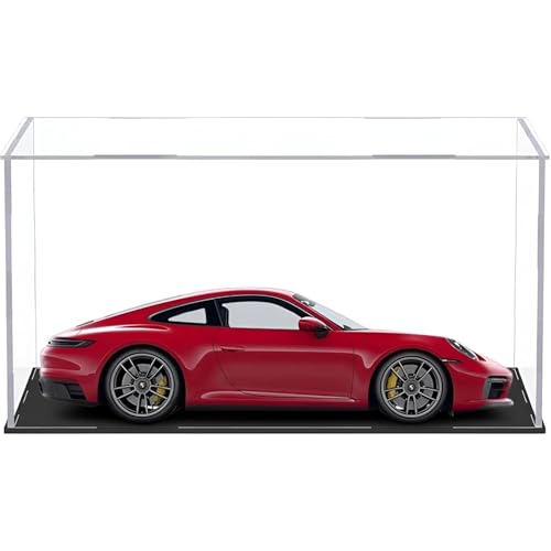 Image of Design Clear Acrylic Box for Book Transparent Rectangular Storage Box Self Assemble Collectible Box Alternative Glass Case for Display (10 inch L x 5 inch W x 5 inch H)