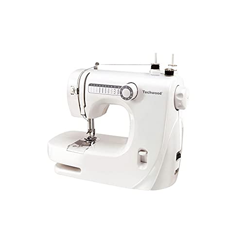 Machine à coudre 10pts résolvez vos problèmes de retouches avec ce modèle blanc