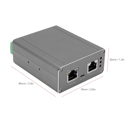 Inyector Gigabit PoE DC12V-51V Input 150W DC57V Output Plug and Play Ethernet PoE Injector para Estándar Gen 3 miniatura 2