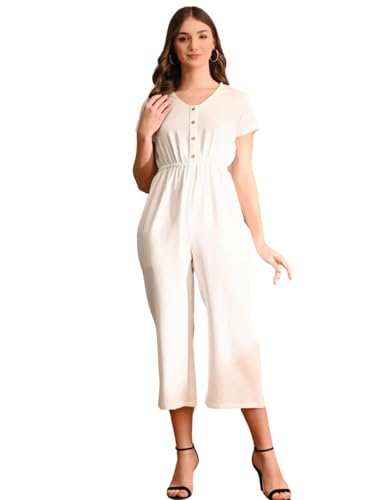 Image of Jumpsuit for Women | Halfsleeve V-Neck | One Peice Dress V-Neck