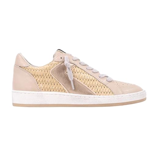 SHUSHOP Womens Salma Lace Up Sneakers Shoes Casual
