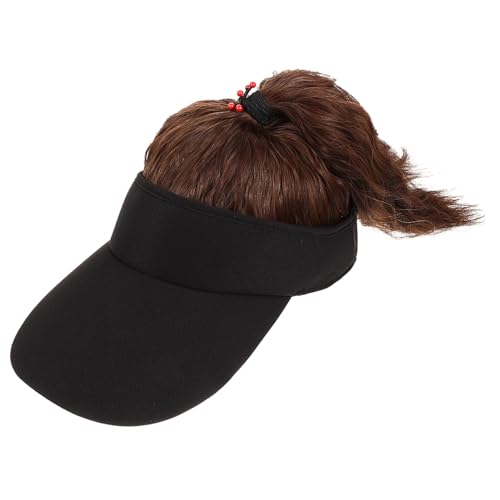 Casquette avec cheveux pour la pêche et pique-nique au soleil