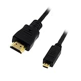 Mizar Micro HDMI to HDMI Male Cable -6ft for Cisco Flip Video UltraHD 3rd Generation