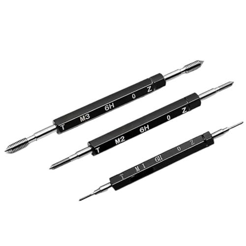 1PCS Thread Gauge M1 M1.2 M1.4 M1.6 M1.7 M1.8 Metric gage M2 M2.2 M2.3 M2.5 M3 M3.5 M4 M5 M6 M7 M8 M9 M10 M11 M12 M13 M14 M16 (M7X1 6H) miniatura 1