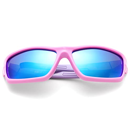 Kids Sports Polarized Sunglasses for Boys Girls Children Youth Sunglasses2