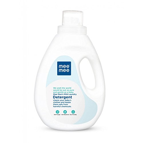 Image of Mee Mee Mild Baby Liquid Laundry Detergent, 1.5L & Mild Baby Liquid Laundry Detergent Bottle, 500ml