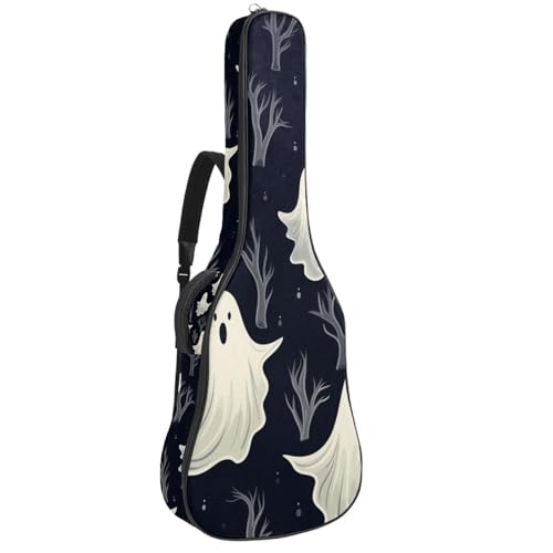 Housse de transport pour guitare à motifs Halloween pour cours et répétitions