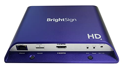 Brightsign HD224 Full Hd Standard I/O Digital Signage Player Html5 thumb #1