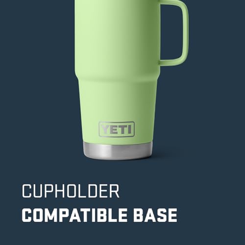 Image of YETI Rambler 20 oz Travel Mug, Stainless Steel, Vacuum Insulated with Stronghold Lid