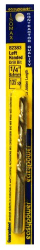 EAZY POWER 82383 1/4" Left-Handed Polished Drill Bit