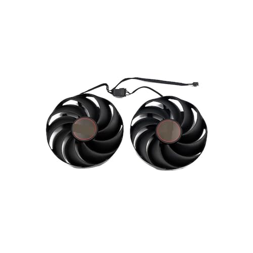 87MM FDC10H12D9-C RX6600XT 6600XT Cooler Fan for Sapphire Pulse for AMD for Radeon RX 6600 6650 XT Graphics Card Replacement Fans Laptop Parts(Original)