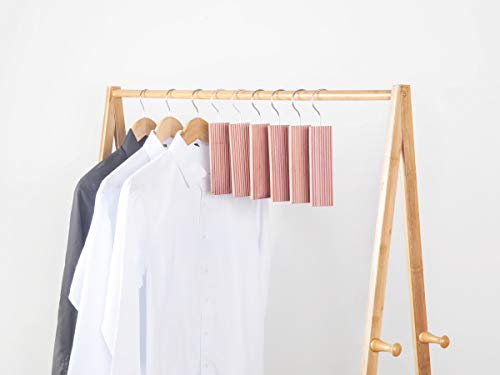 Kilocircle [Newly Upgraded:hook Assembled] Cedar Hang Ups For Closet 20Pcs With Cedar Fragrance-Standard Size 6.5’’X1.9'’X0.5'' #TOP5